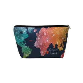 10% OFF - CARTUCHERA SIMPLE SIMIL NEOPREN / NECESER - PACK X 10 UNIDADES SURTIDAS